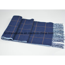 Echarpe en laine &amp; cachemire Plaid H16-04